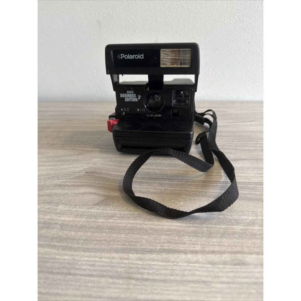 Polaroid 600 Business Edition 2 Instant Film Camera Tested Working Vintage